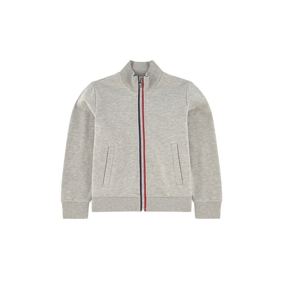 MONCLER MAGLIA CARDIGAN SWEATSHIRT GREY - Picture 1 of 5